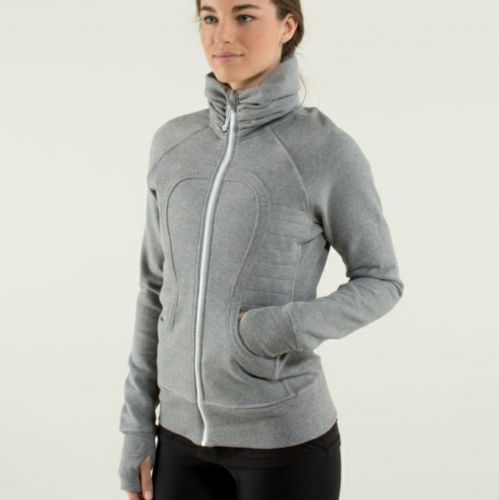 Worn 3x Lululemon Calm & Cozy Fleece Jacket 4